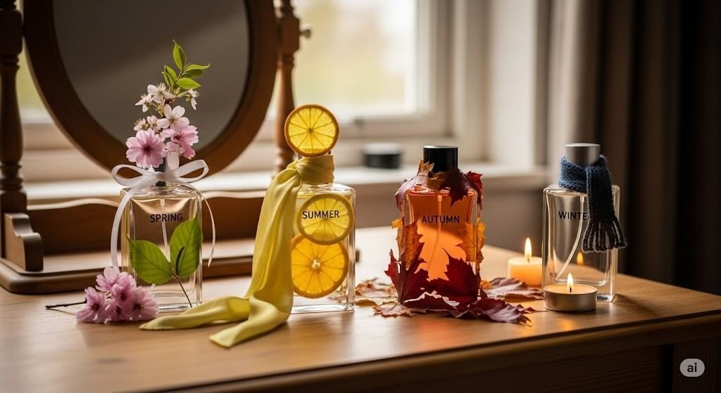 Como escolher o perfume ideal para cada estação do ano
